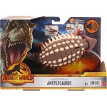 Mattel Jurassic World Νέοι Δεινόσαυροι με κινούμενα μέλη, λειτουργία επίθεσης & ήχους Ankylosayrus HDX17 / HDX36 194735034048