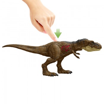 Mattel Jurassic World Exreme Damage Τυρανόσαυρος Ρεξ HGC19 194735048076