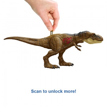 Mattel Jurassic World Exreme Damage T-Rex HGC19 194735048076