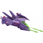 Mattel Disney Buzz Lightyear Spaceship Vehicle, Hyperspeed Series Zurg Fighter Jet 9 Inches With Mini Zurg Figure, 4 Years And U