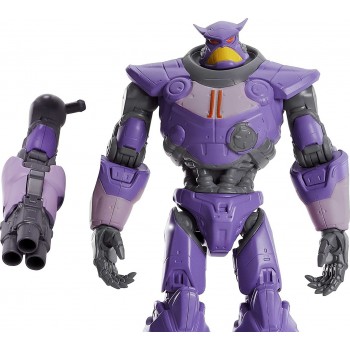 Mattel Disney Buzz Lightyear Zurg Action Figure, Villain Space Robot 10 Inch From The Movie, 4 Years And Up HHJ72 194735069514