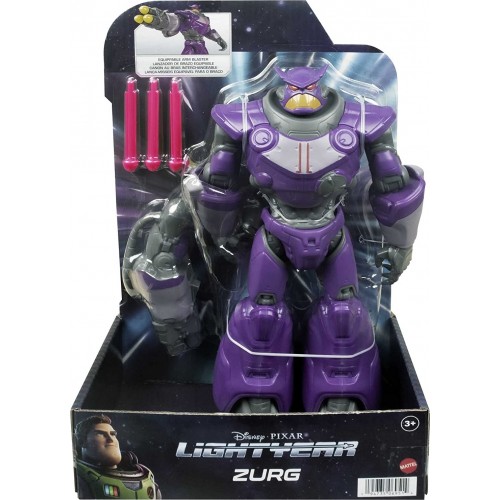 Mattel Disney Buzz Lightyear Zurg Villain Space Robot 10 Inch From The Movie HHJ72 194735069514