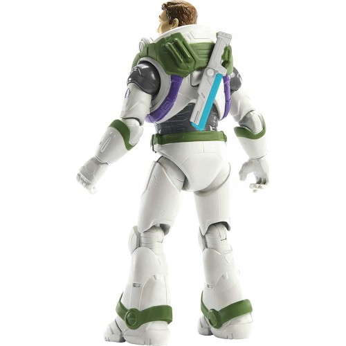Mattel Disney Buzz Lightyear Original Alpha-Suit Space Ranger Astronaut 5 Inch με Αξεσουάρ HHJ78 / HHJ79 194735069477