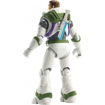 Mattel Disney Buzz Lightyear Original Alpha-Suit Space Ranger Action Figure Astronaut 5 Inch With Accessories, 4 Years And Up HH