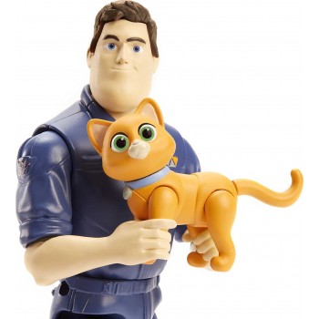 Mattel Disney Buzz Lightyear Space Action Figure Astronaut In Jumpsuit 5 Inch With Sox The Robot Cat HHJ78 / HHJ80 194735068845