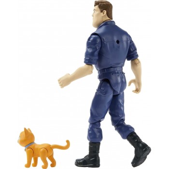 Mattel Disney Buzz Lightyear Space Action Figure Astronaut In Jumpsuit 5 Inch With Sox The Robot Cat HHJ78 / HHJ80 194735068845