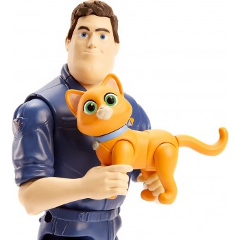 Mattel Disney Buzz Lightyear Space Action Figure Astronaut In Jumpsuit 5 Inch With Sox The Robot Cat HHJ78 / HHJ80 194735068845