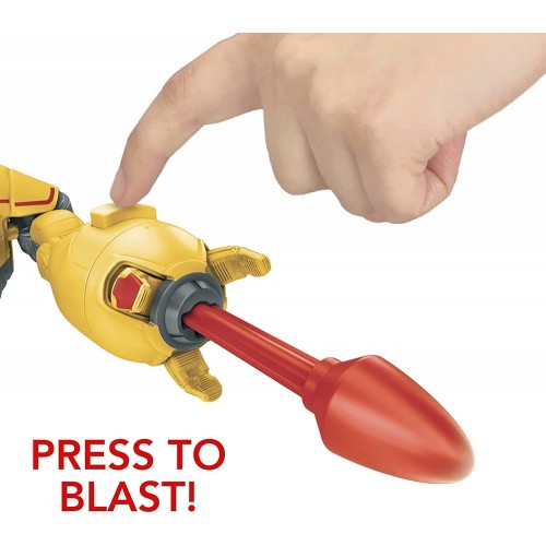 Mattel Disney Buzz Lightyear Zyclops Space Robot Battle Equipped With Arm Φιγούρα Με Εξοπλισμό 20 Εκ. HHJ85 / HHJ87 194735068913