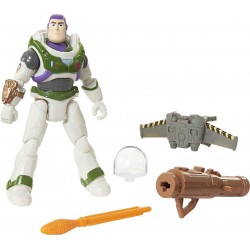 Mattel Disney Buzz Lightyear Mission Space Ranger Action Figure Astronaut 5 Inch With Jetpack And Accessories, 4 Years And Up HH