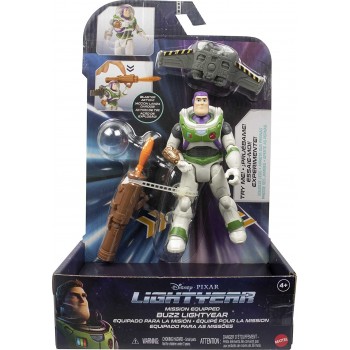 Mattel Disney Pixar Lightyear Core Φιγούρα Με Εξοπλισμό Mission Equipped Buzz Lightyear 12Cm HHJ85 / HHJ86 194735069408