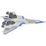 Mattel Disney Buzz Lightyear Spaceship Vehicle, Hyperspeed Series Xl-01 Space Jet 7 Inches And Mini Buzz Figure, 4 Years And Up 