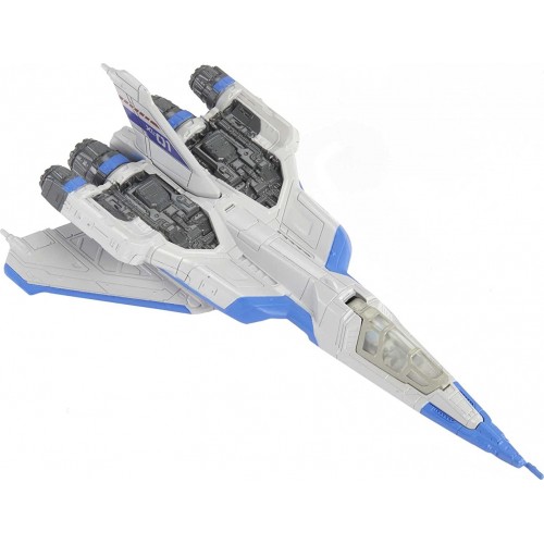 Mattel Disney Buzz Lightyear Spaceship Vehicle, Hyperspeed Series Xl-01 Space Jet 7 Inches And Mini Buzz Figure, 4 Years And Up 