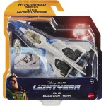 Mattel Disney Buzz Lightyear Spaceship Vehicle, Hyperspeed Series Xl-01 Space Jet 7 Inches And Mini Buzz Figure, 4 Years And Up 
