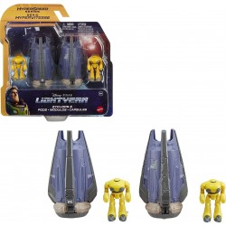 Mattel Disney And Pixar Lightyear Hyperspeed Series Αεροσκάφη And Zyclops Φιγούρες 4Cm HHJ93 / HHJ96 194735069309