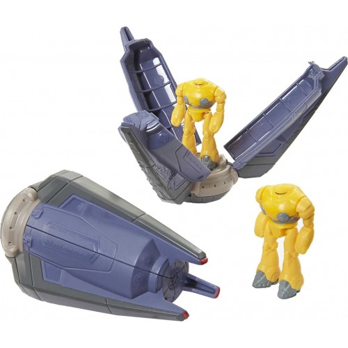 Mattel Disney And Pixar Lightyear Hyperspeed Series Αεροσκάφη And Zyclops Φιγούρες 4Cm HHJ93 / HHJ96 194735069309