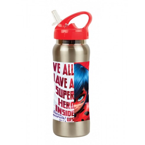 Παγούρι Ανοξείδωτο Gim Miraculous 580Ml 574-04238 5204549135178