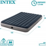 INTEX Στρώμα Queen Dura-Beam Single High Airbed 152X203x25cm 64783 6941057420707