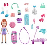 Mattel Polly - Κουκλα Με Ρουχα Και Αξεσουαρ Gaming Set GBF85 / HDW51 194735033133