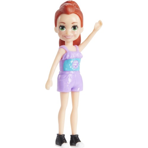 Mattel Polly - Κουκλα Με Ρουχα Και Αξεσουαρ Gaming Set GBF85 / HDW51 194735033133