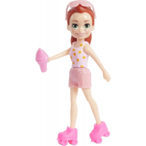 Mattel Polly - Κουκλα Με Ρουχα Και Αξεσουαρ Gaming Set GBF85 / HDW51 194735033133