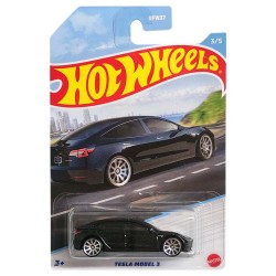 Mattel Hot Wheels Car - Automotives Luxury Sedans Tesla Model 3 HFW37 / HDH14 194735023318