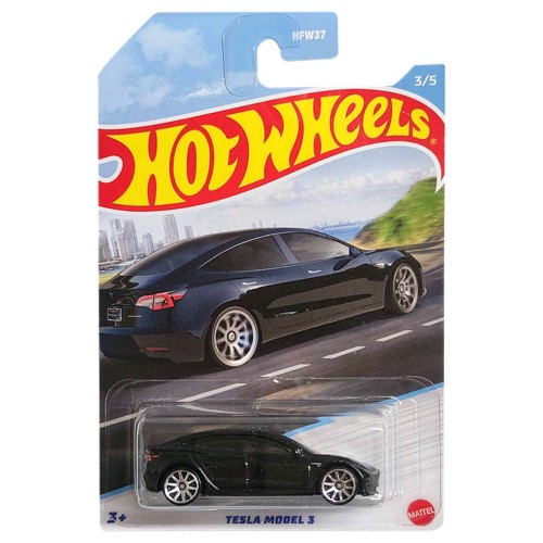 Mattel Hot Wheels Αυτοκινητακια - Αυτοκινητοβιομηχανιες Luxury Sedans Tesla Model 3 HFW37 / HDH14 194735023318