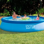 INTEX Πισίνα Easy Set 366X76εκ Pool Με Φίλτρο-Αντλία Σειρά Premium Μπλε 28132 6941057400143