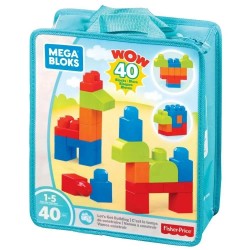 MEGA Blocks Bag 40 Pieces FKL01 887961548242