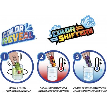 Mattel Hot Wheels Color Reveal - Set Of 2 HBN63 887961977776