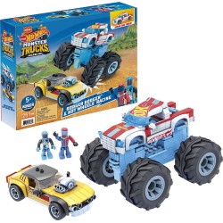 MEGA Bloks - Hot Wheels Rodger Dodger & Racing Vehicle (251 Pcs) GYG22 887961970845