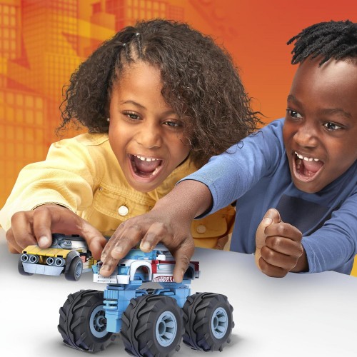 MEGA Bloks - Hot Wheels Rodger Dodger & Racing Vehicle (251 Pcs) GYG22 887961970845