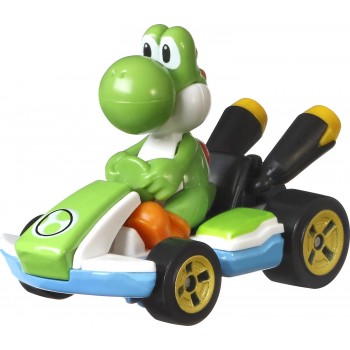 Mattel Hot Wheels Αυτοκινητακια Mario Kart Yoshi GBG25 / GLP38 887961847789