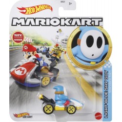 Mattel Hot Wheels Mario Kart Cars Light Blue Shy Guy GBG25 / GRN21 887961908367
