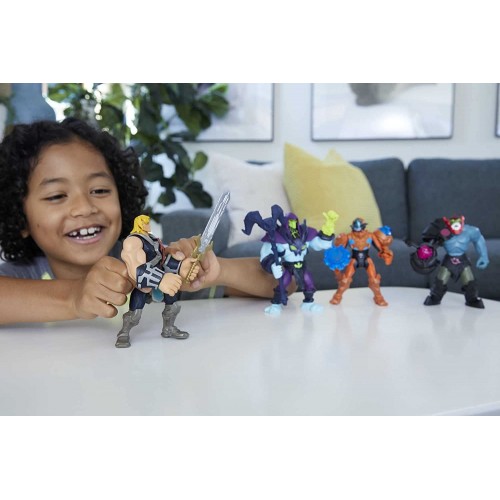 Mattel He-Man And The Masters Of The Universe Based On Animated Series For Storytelling Play HBL65 / HBL66 887961991758