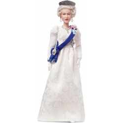Mattel Barbie Συλλεκτικη - Queen Elizabeth Ii HCB96 194735006656