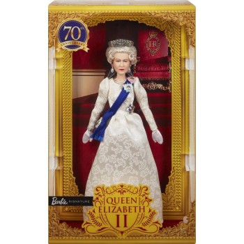 Mattel Barbie Collective - Queen Elizabeth II HCB96 194735006656