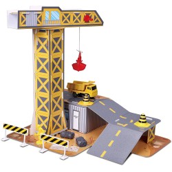 Maisto Built-N-Play Construction-Set Of Cardboard Buildings, Construction Set And 1 Fresh Metal Toy Car 12520 / 1 090159125273