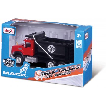 Maisto city services-mack trucks, assigned drawings and colors 21239 090159212393