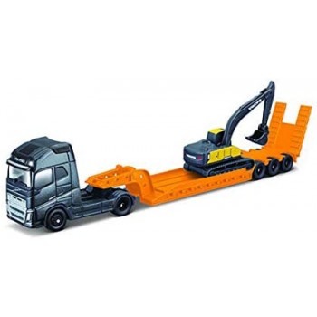 Maisto truck volvo + work vehicle-3  children model, multicolored, 3 inches 11541 090159115410