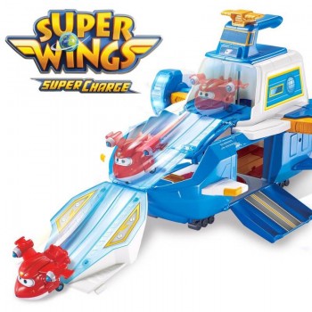 Just toys Super Wings Supercharge Αεροπορική Βάση 740831 6911400393484