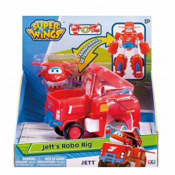 Just toys Super Wings Transforming Vehicles Jett 720300 / 1 6911400363562