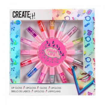 create it Mini Lip Gloss Multicolour Set 84181 8712916098485