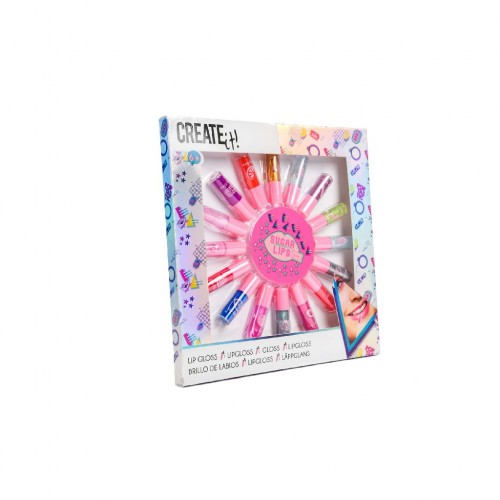 create it Mini Lip Gloss Multicolour Set 84181 8712916098485