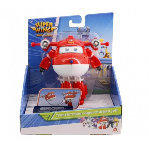Just toys Super Wings Supercharge Transforming Φιγούρα Jett 720200 / 3 6911400389555