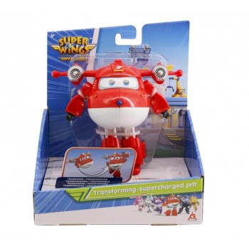 Just toys Super Wings Supercharge Transforming Φιγούρα Jett 720200 / 3 6911400389555
