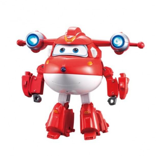 Just toys Super Wings Figure Jett Supercharge 16Cm. With Sounds And Lights 740430 / 1 6911400389623
