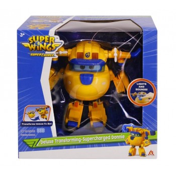 Just toys Super Wings Figure Donnie Supercharge 16Cm. With Sounds And Lights 740430 / 2 6911400389630