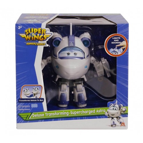 Just toys Super Wings Figure Astra Supercharge 16Cm. With Sounds And Lights 740430 / 3 6911400389647