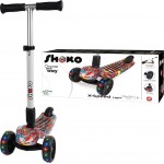 As company Shoko Kids Scooter X-Speed Light With 3 Wheels And Led Light Fantasy Design White Color For Ages 5+ 5004-50510 520306