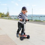 As company Shoko Kids Scooter X-Speed Light With 3 Wheels And Led Light Fantasy Design White Color For Ages 5+ 5004-50510 520306